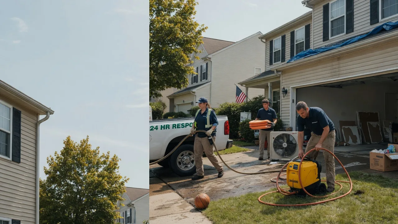 Emergency Water Damage Restoration in Gallitzin, PA near me